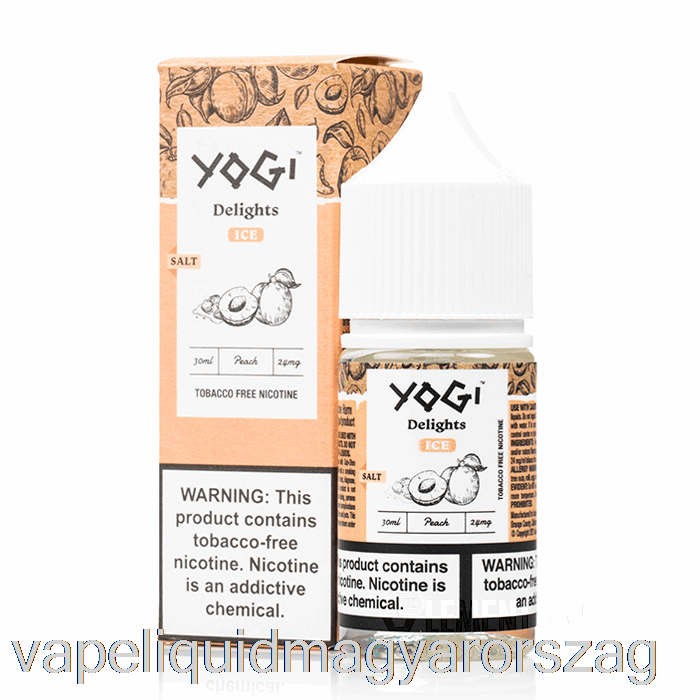 Barack Jégsók - Jógi örömök - 30ml 50mg Vape Folyadék